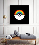 PoGayBall by Massive Magpie on GIANT ART - black digital drawing