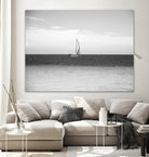 Sailing in the Caribbean Sea 2 by Anitas Bellas Art on GIANT ART - white coastal sailing