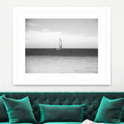 Sailing in the Caribbean Sea 2 by Anitas Bellas Art on GIANT ART - white coastal sailing