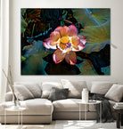 Nelumbo nucifera by Svetlana Eremenko on GIANT ART - pink digital painting