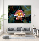 Nelumbo nucifera by Svetlana Eremenko on GIANT ART - pink digital painting