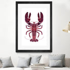 American Lobster by Scott Partridge on GIANT ART - red vector illustration