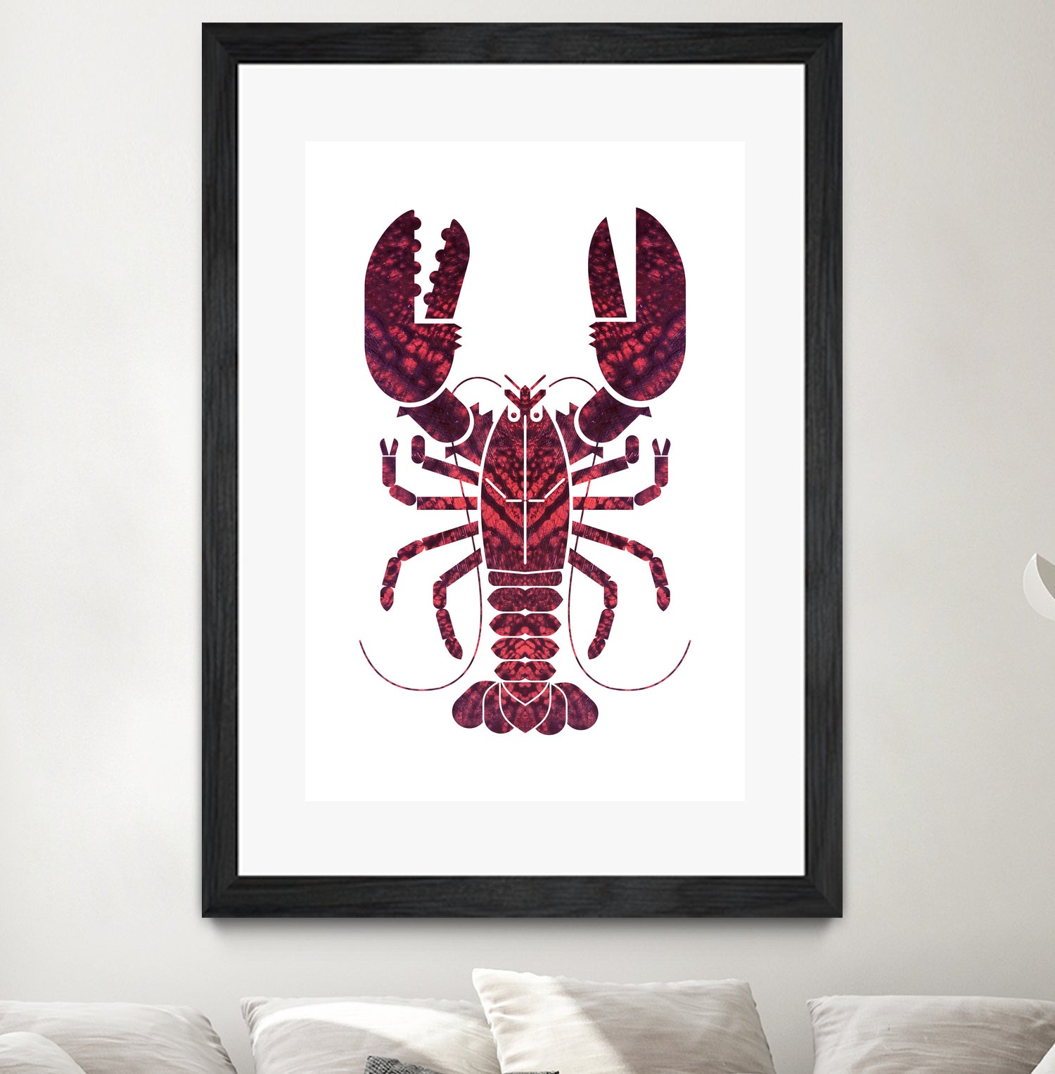 American Lobster by Scott Partridge on GIANT ART - red vector illustration