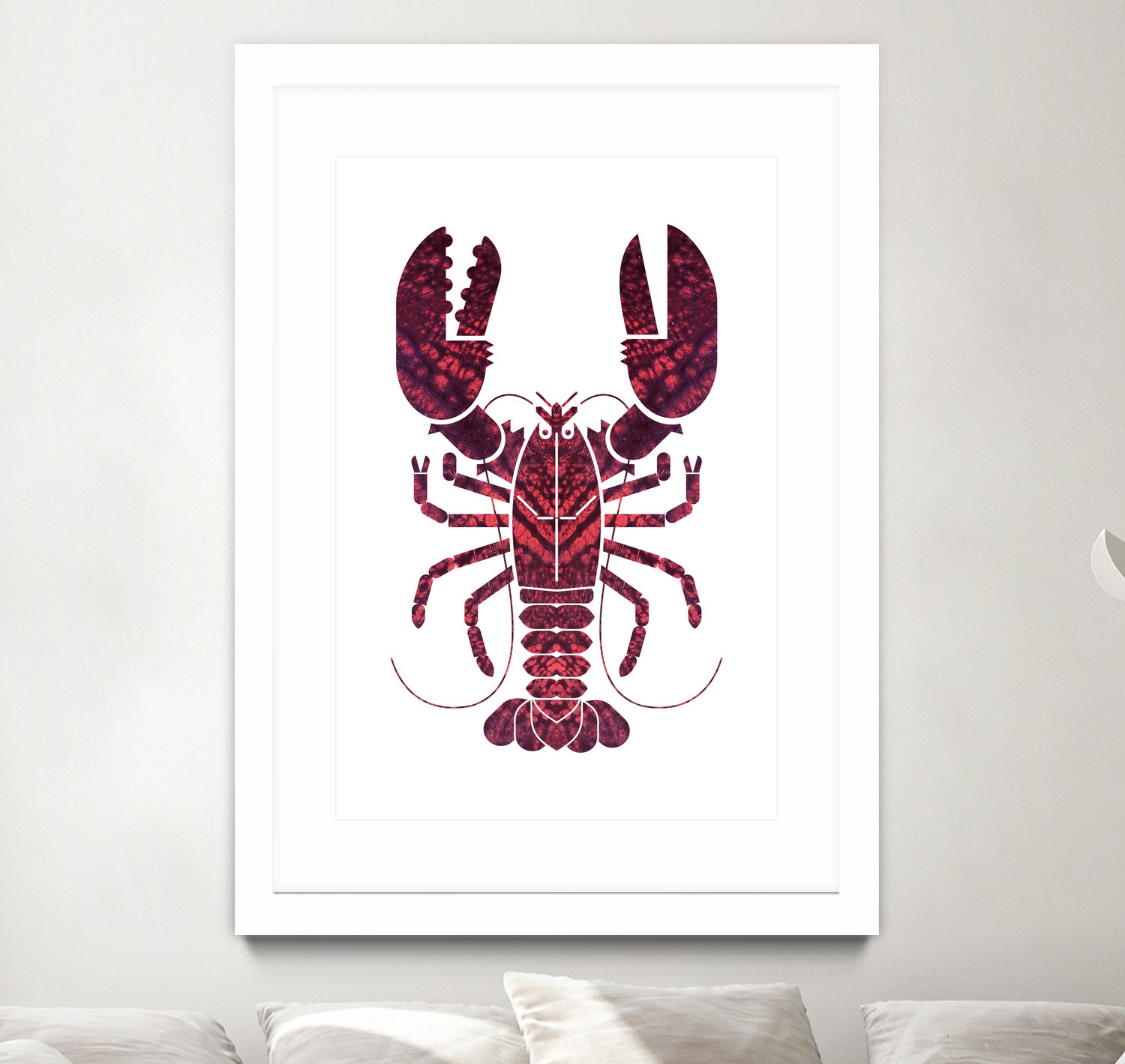 American Lobster by Scott Partridge on GIANT ART - red vector illustration