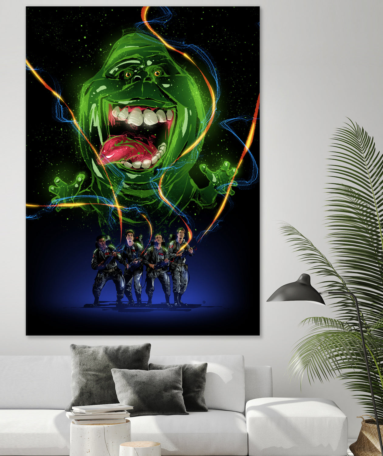 Ghostbusters by Nikita Abakumov on GIANT ART - black digital painting