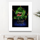 Ghostbusters by Nikita Abakumov on GIANT ART - black digital painting