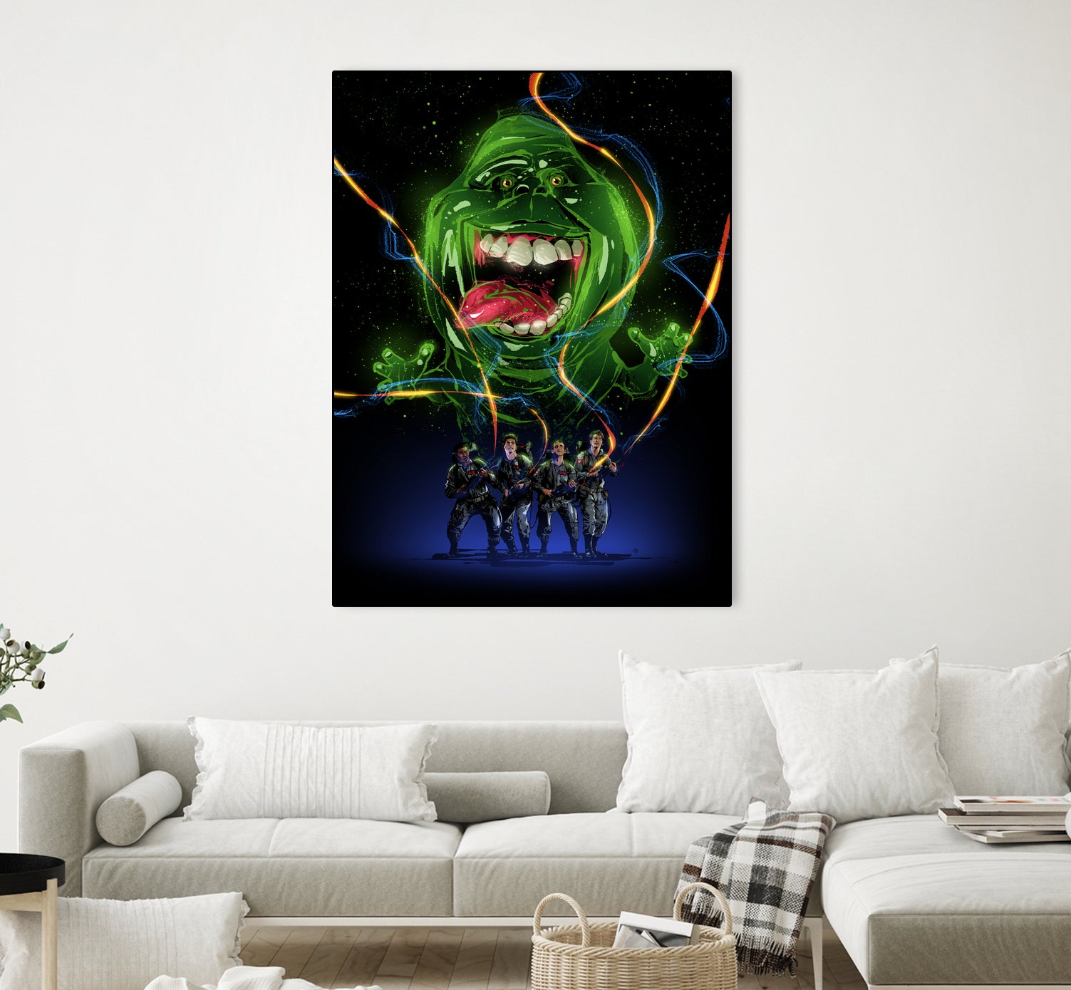 Ghostbusters by Nikita Abakumov on GIANT ART - black digital painting