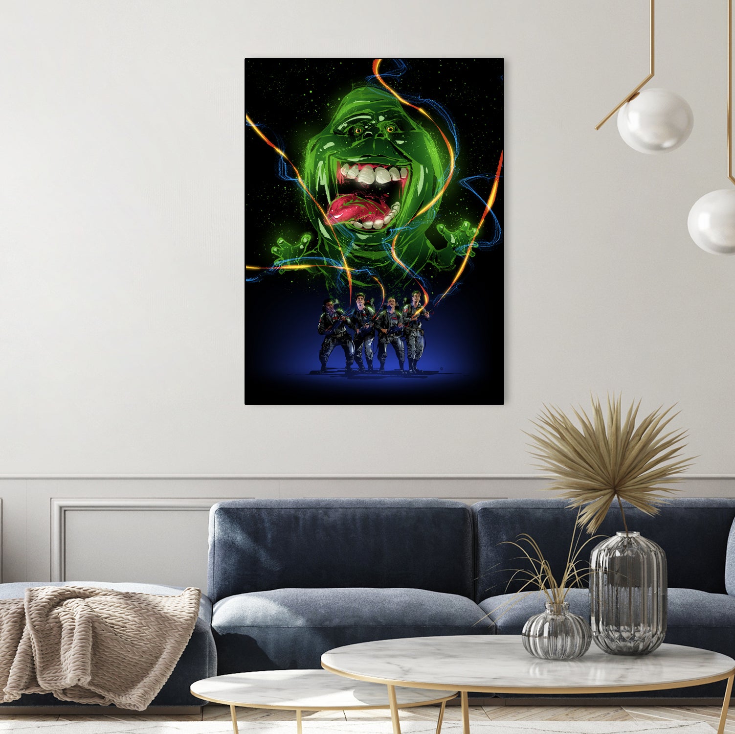 Ghostbusters by Nikita Abakumov on GIANT ART - black digital painting