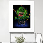 Ghostbusters by Nikita Abakumov on GIANT ART - black digital painting