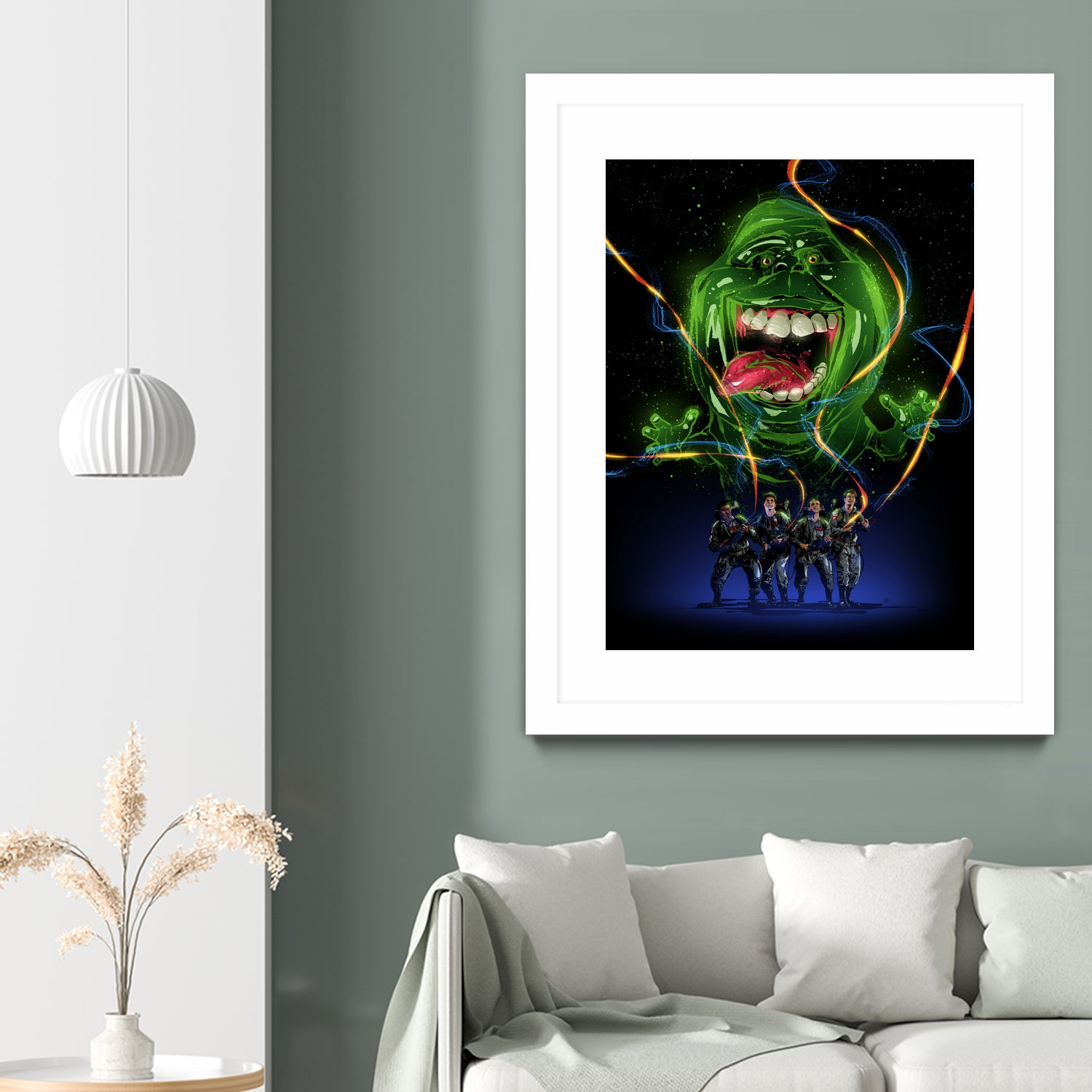 Ghostbusters by Nikita Abakumov on GIANT ART - black digital painting