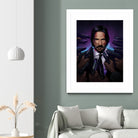 John Wick by Nikita Abakumov on GIANT ART - fuchsia digital painting