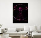 Vitruvian Man by Nikita Abakumov on GIANT ART - black digital painting