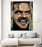 The Shining by Nikita Abakumov on GIANT ART - yellow digital painting