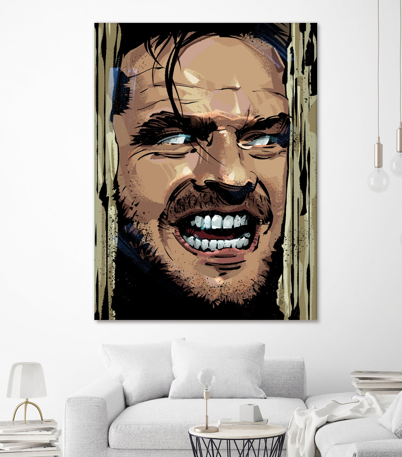 The Shining by Nikita Abakumov on GIANT ART - yellow digital painting