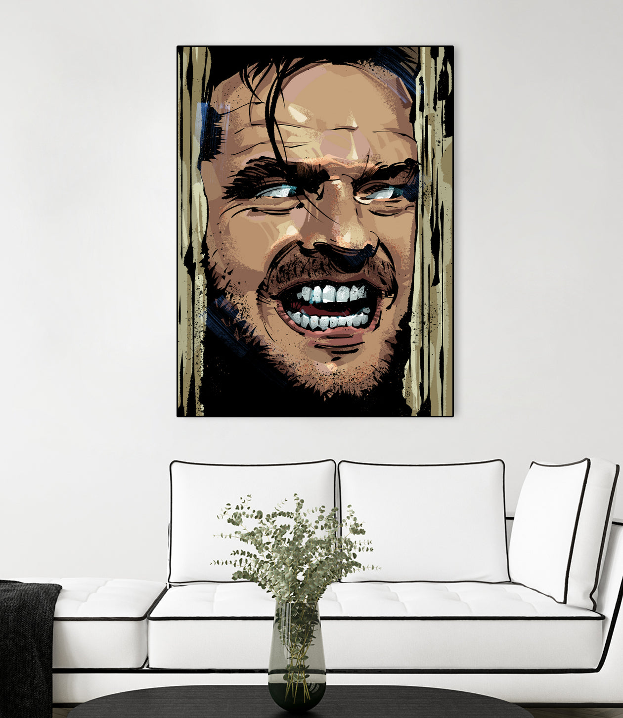 The Shining by Nikita Abakumov on GIANT ART - yellow digital painting