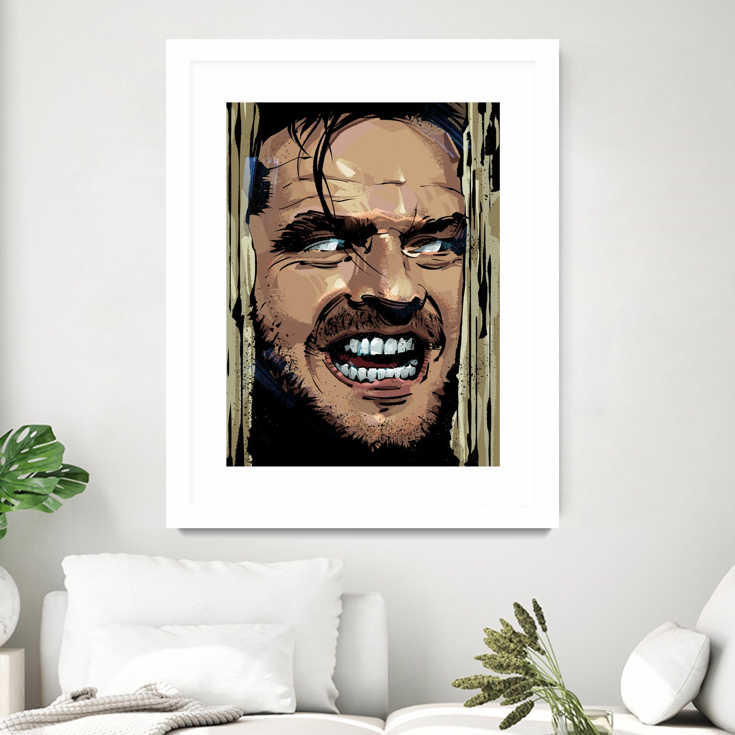 The Shining by Nikita Abakumov on GIANT ART - yellow digital painting