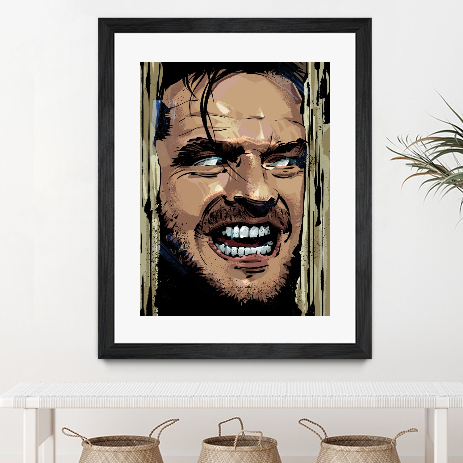 The Shining by Nikita Abakumov on GIANT ART - yellow digital painting