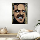 The Shining by Nikita Abakumov on GIANT ART - yellow digital painting