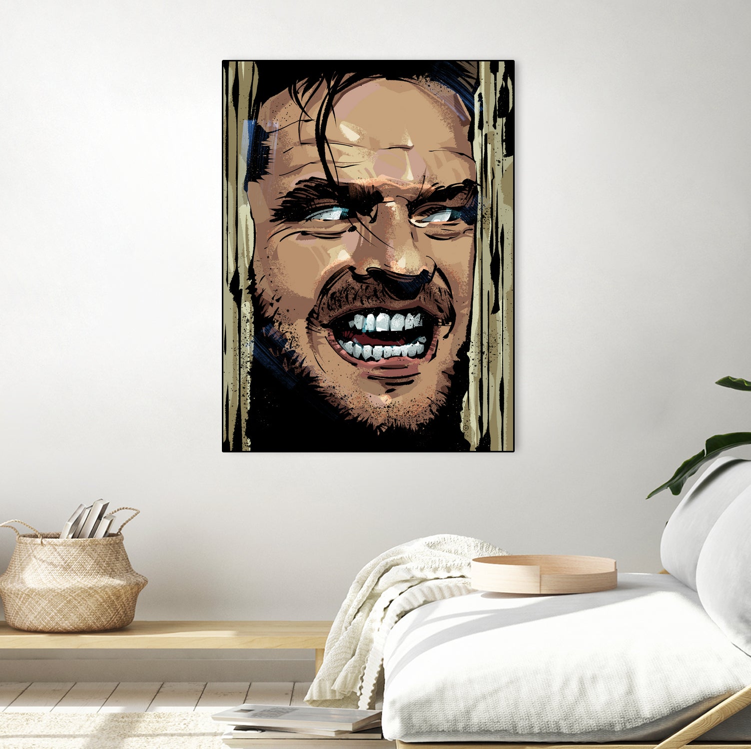 The Shining by Nikita Abakumov on GIANT ART - yellow digital painting