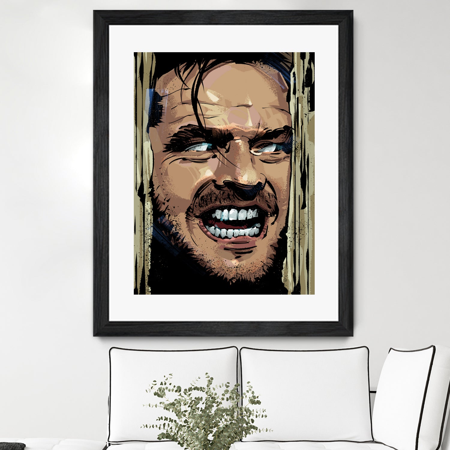 The Shining by Nikita Abakumov on GIANT ART - yellow digital painting