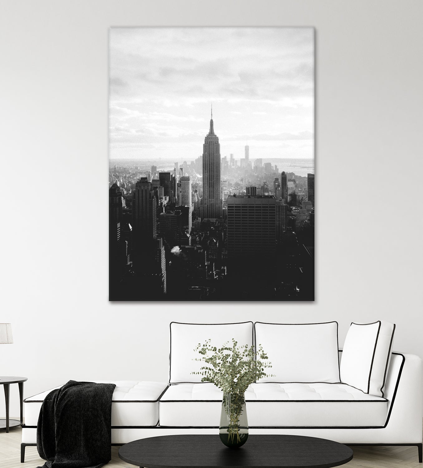 NYC-empire-state-01 by Nikita Abakumov on GIANT ART - gray photo manipulation