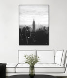 NYC-empire-state-01 by Nikita Abakumov on GIANT ART - gray photo manipulation