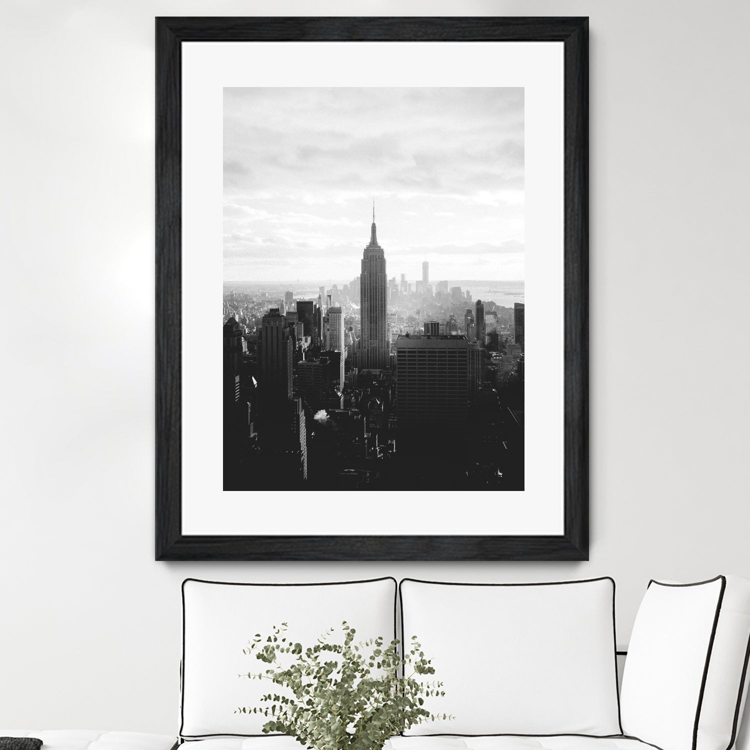 NYC-empire-state-01 by Nikita Abakumov on GIANT ART - gray photo manipulation