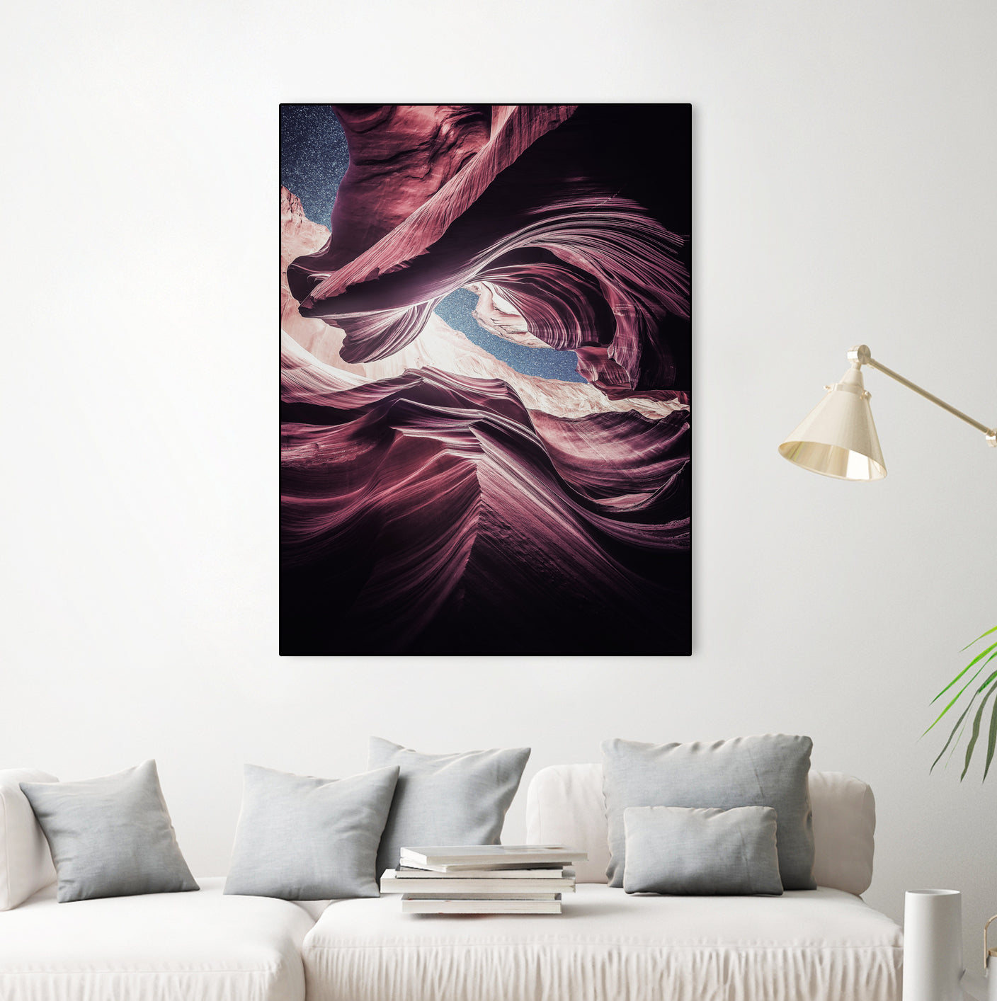 nature-23 by Nikita Abakumov on GIANT ART - fuchsia mixed media