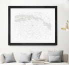 Galaxy Map by Nikita Abakumov on GIANT ART - white photo illustration