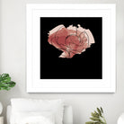 rose - one line art by Andrew Strugallo on GIANT ART - white digital drawing