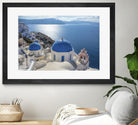 Santorini, Greece by I Bjork on GIANT ART - blue photo illustration