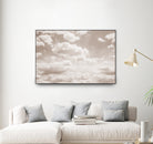 Soft Beige Clouds 4 by Anitas Bellas Art on GIANT ART - beige coastal beige