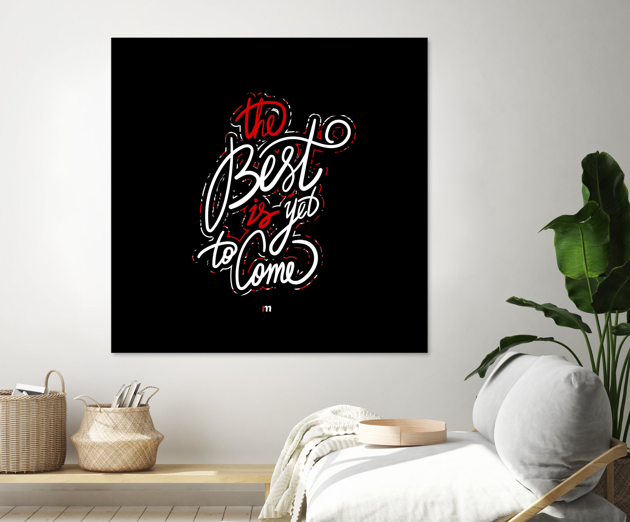 Best to Come by Mariana Angelova on GIANT ART - black typography