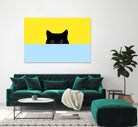 Kitty by Zelko Radic on GIANT ART - yellow character design