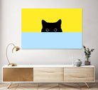 Kitty by Zelko Radic on GIANT ART - yellow character design