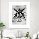 The Deathly Hallows by Nikita Abakumov on GIANT ART - gray digital painting