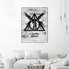 The Deathly Hallows by Nikita Abakumov on GIANT ART - gray digital painting