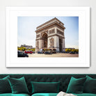 Arc de Triumph. by Art Kireev on GIANT ART - blue digital drawing