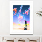 Jelly Clouds Assemblage by Aesthetic Vaporwave on GIANT ART - blue photo illustration