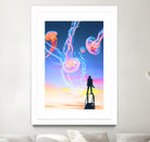 Jelly Clouds Assemblage by Aesthetic Vaporwave on GIANT ART - blue photo illustration