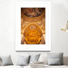 Louvre indoor. by Art Kireev on GIANT ART - yellow digital drawing