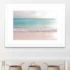 Soft Pastel Ocean Waves 1 by Anitas Bellas Art on GIANT ART - pink coastal carabeean sea 