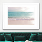 Soft Pastel Ocean Waves 1 by Anitas Bellas Art on GIANT ART - pink coastal carabeean sea 