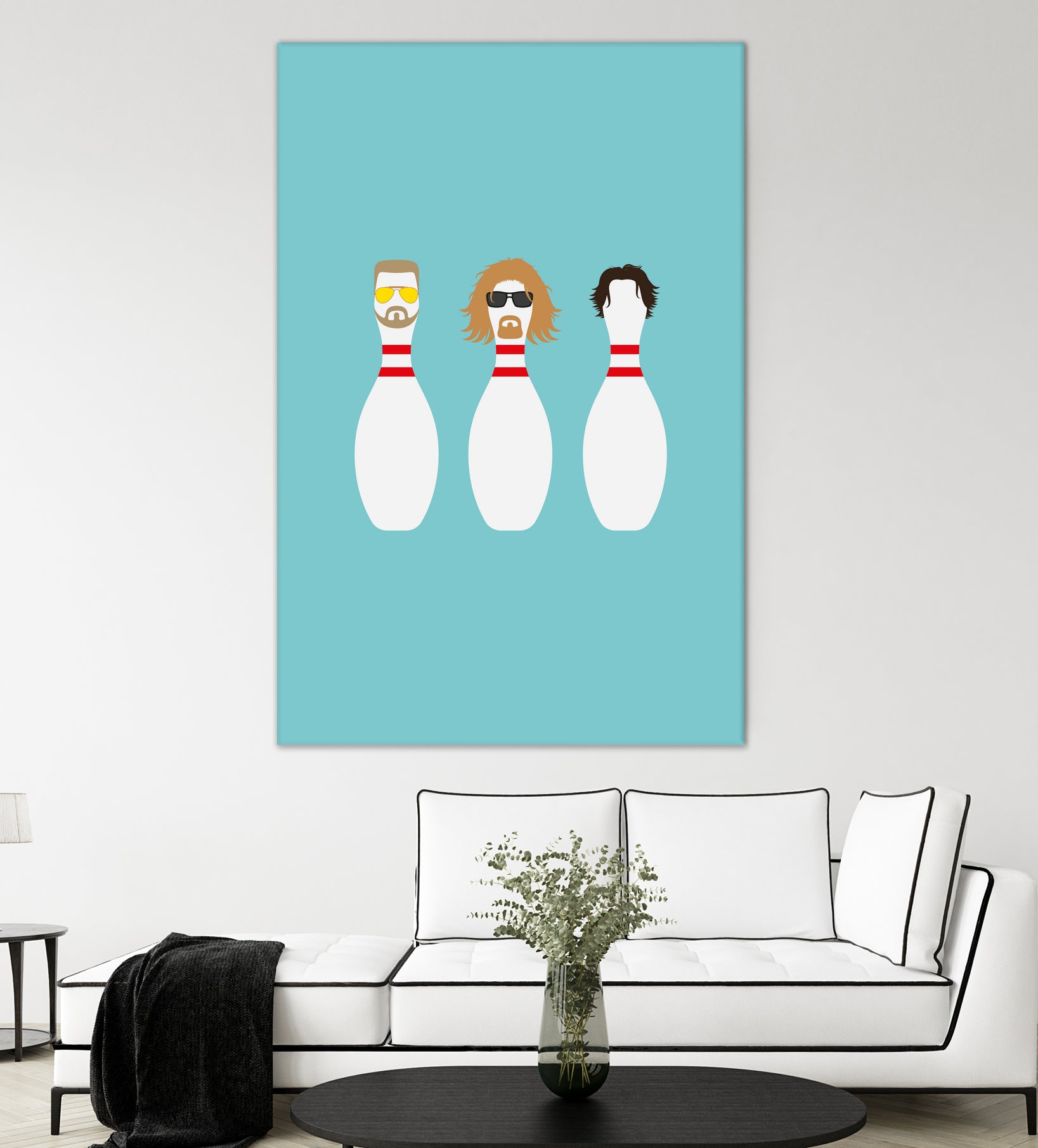 Bowling Dudes by Viktor Hertz on GIANT ART - white vector illustration