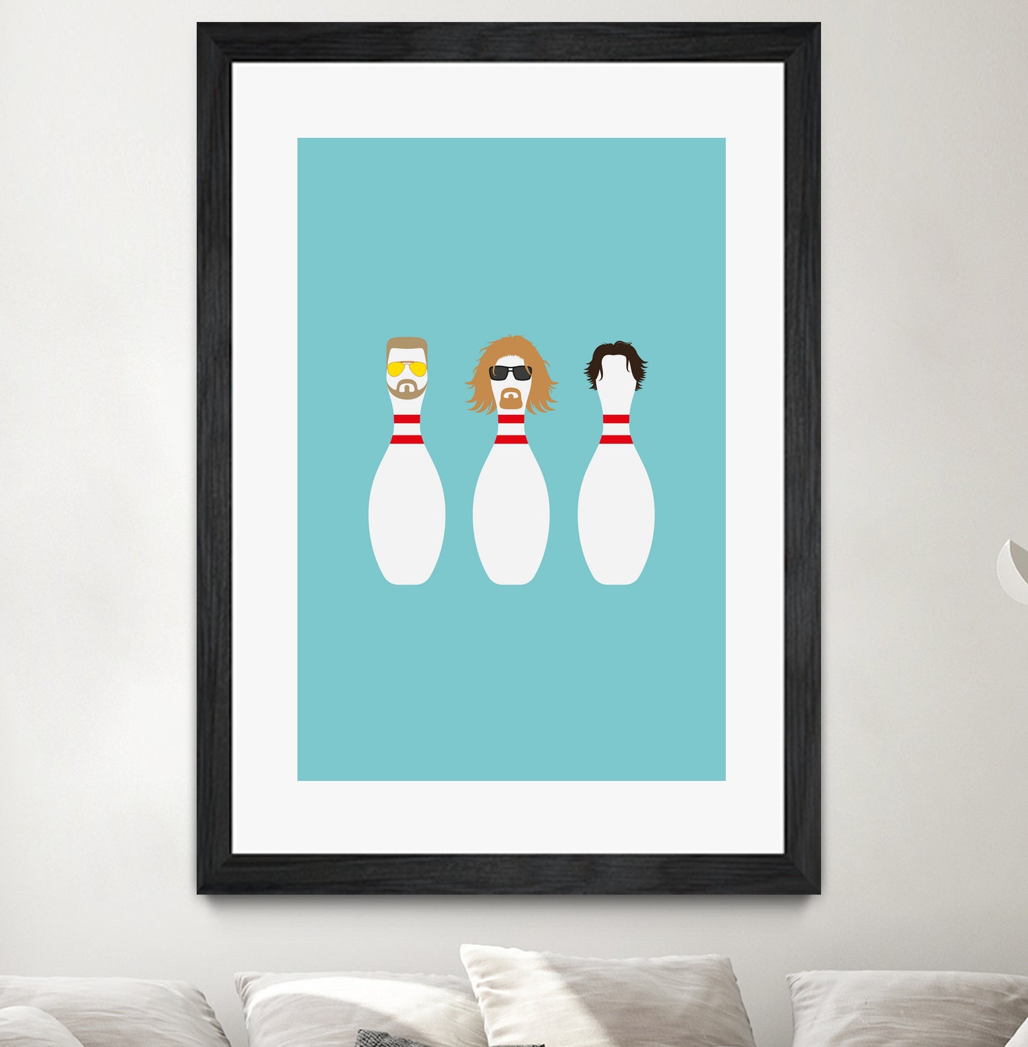 Bowling Dudes by Viktor Hertz on GIANT ART - white vector illustration