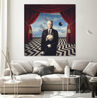 Lynch Vs Magritte by giuseppe conti on GIANT ART - black digital painting