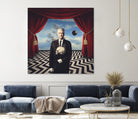 Lynch Vs Magritte by giuseppe conti on GIANT ART - black digital painting