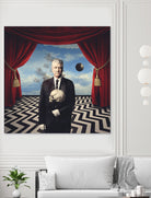 Lynch Vs Magritte by giuseppe conti on GIANT ART - black digital painting