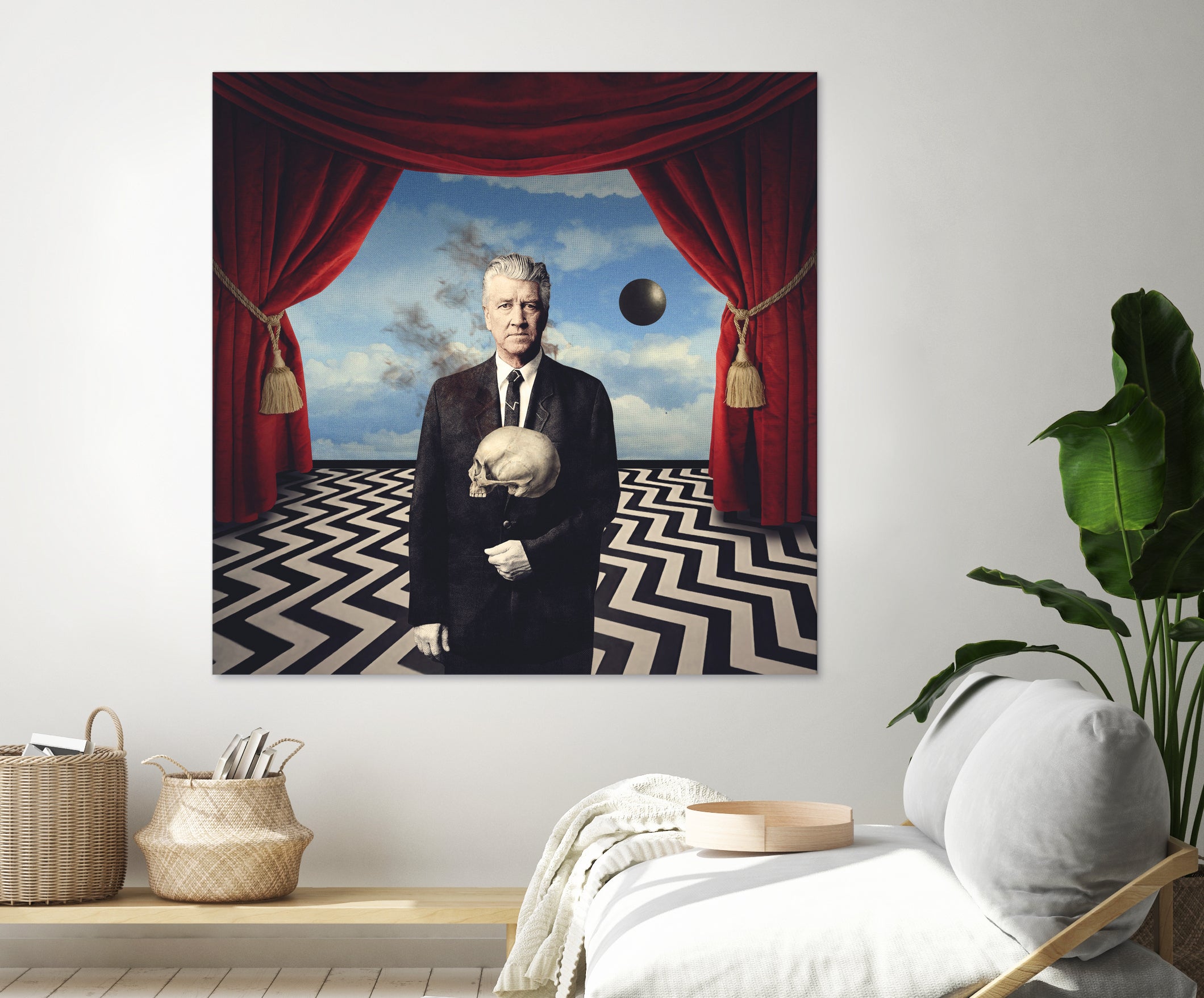 Lynch Vs Magritte by giuseppe conti on GIANT ART - black digital painting