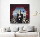 Lynch Vs Magritte by giuseppe conti on GIANT ART - black digital painting